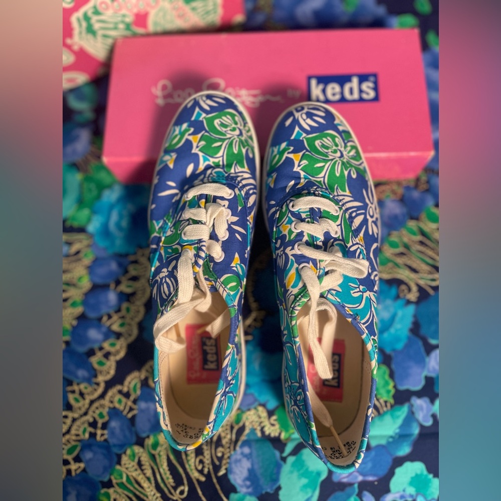 Keds Lilly Pulitzer floral sneakers CLEARANCE - ANY 2 PAIRS OF SHOES $35